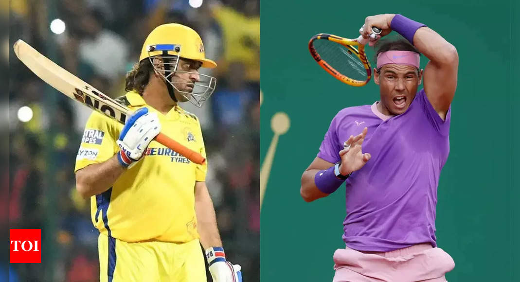 'Even when he is shedding...': When MS Dhoni revealed why he admired Rafael Nadal - Watch | Tennis Information