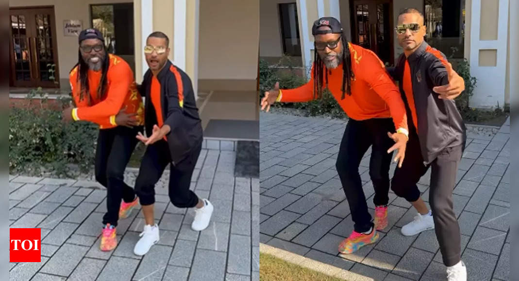 'Desi munda te Jamaican fashion da combo!': Shikhar Dhawan, Chris Gayle exhibit cheeky dance strikes. Watch | Cricket Information