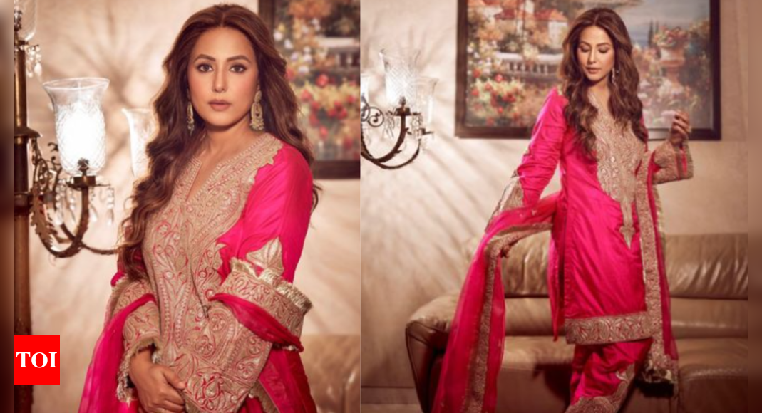 Hina Khan pens a motivational word as she shares footage of shedding her eyelashes because of Chemotherapy classes; writes 'we will see all this by way of' |