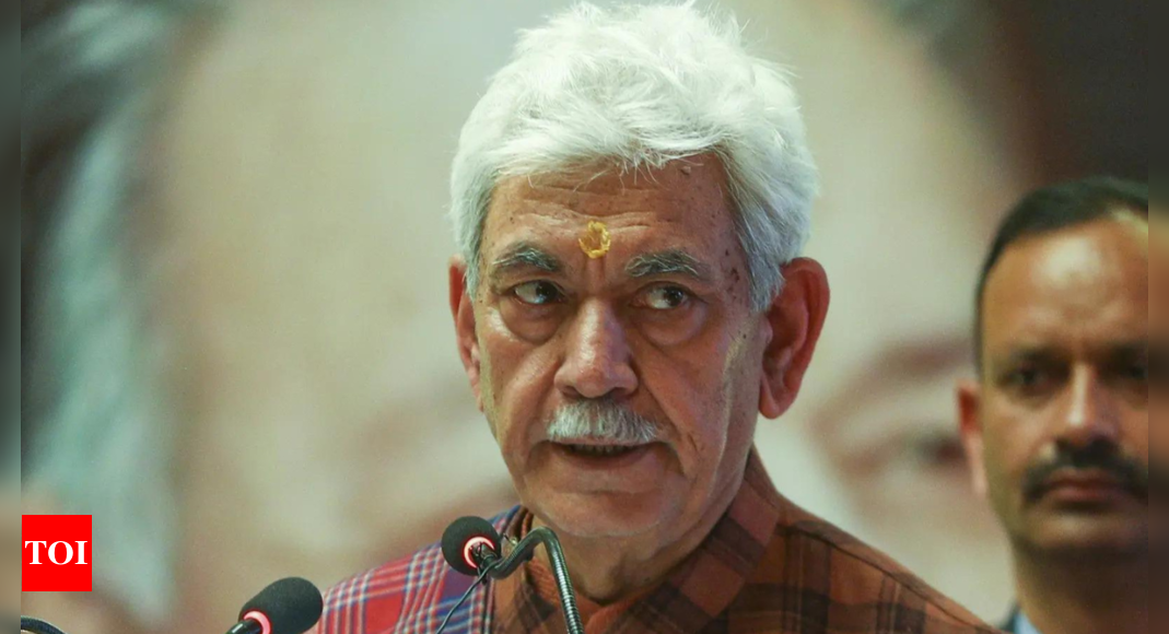 Jammu and Kashmir lieutenant governor Manoj Sinha sacks 3 authorities workers for alleged terror acts | India Information