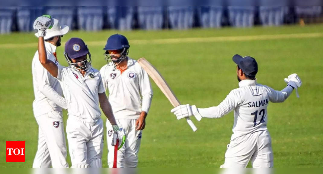 Kerala make historical past, edge Gujarat to reach first-ever Ranji Trophy final | Cricket News