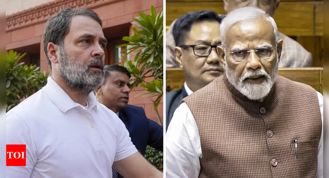 'Did not pay condolences': Rahul Gandhi targets PM Modi on Maha Kumbh speech in Lok Sabha | India News