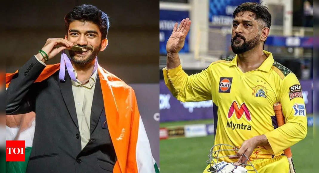 'MS Dhoni doesn't react to ... ': D Gukesh on how Dhoni shaped his chess career | Chess News