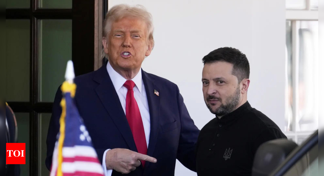 'I like your clothes': Donald Trump praises 'all dressed up' Ukranian President Zelenskyy; Musk reacts