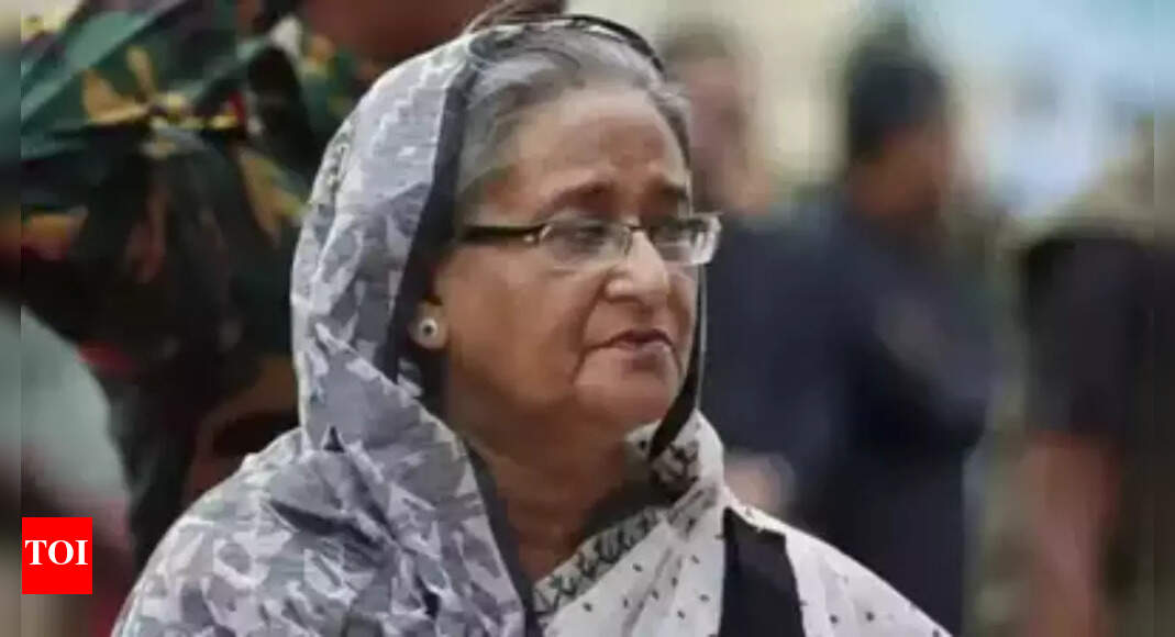 Arrest warrants against Bangladesh former PM Sheikh Hasina, son and 16 others