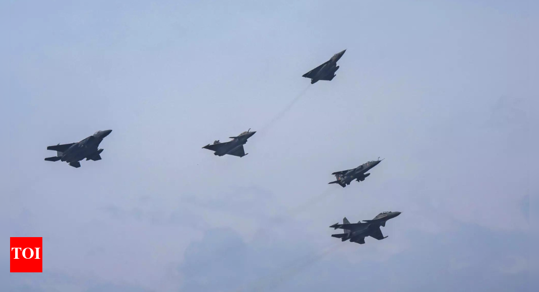 Indian Air Force conducts large-scale exercise 'Aakraman' amid Indo-Pak tensions | India News