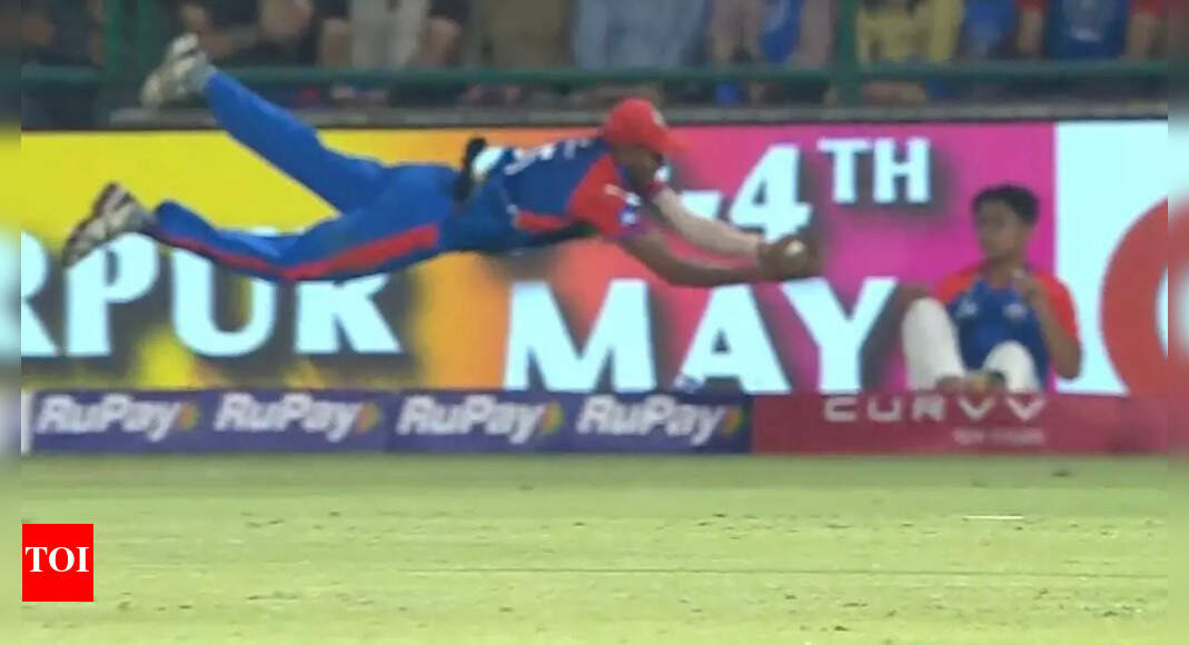 Watch: Dushmantha Chameera puts on his cape, takes absolute stunner against Kolkata Knight Riders | Cricket News