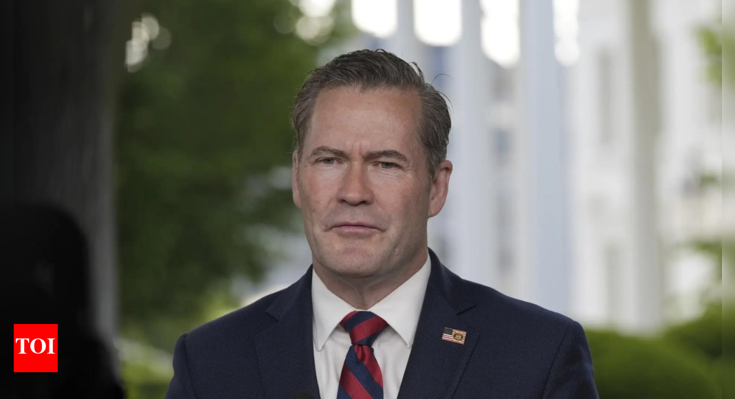 Trump fires NSA Waltz as churn continues in his second term