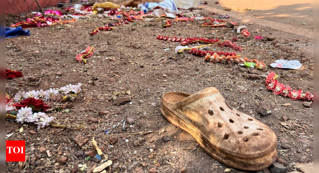 Watch: Moment when stampede broke out at Goa temple | Goa News