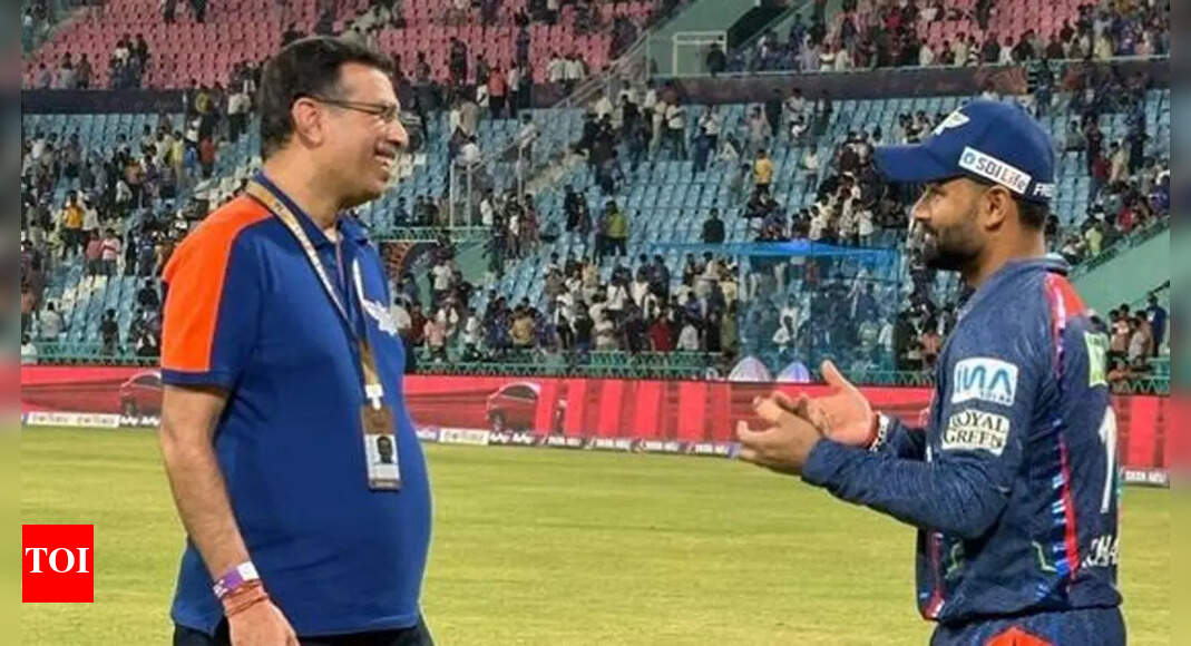 'Aaj haar gye to wahi ... ': Sanjiv Goenka's hug for Rishabh Pant goes viral ahead of PBKS vs LSG match - WATCH | Cricket News