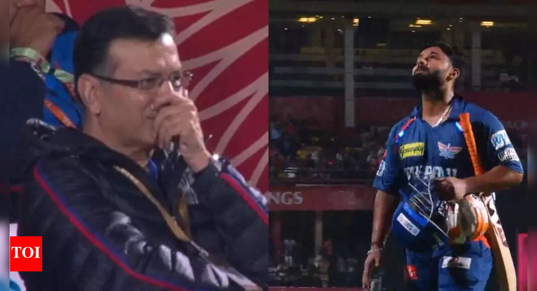 Rishabh Pant fails yet once more, LSG owner Sanjiv Goenka can’t hide disappointment – Watch | Cricket News