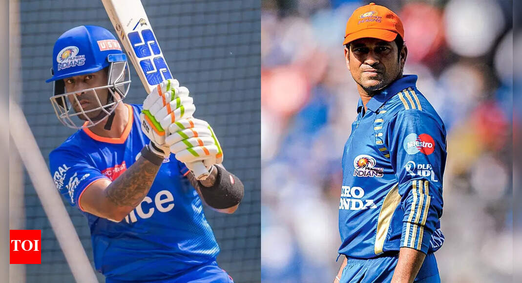 Suryakumar Yadav breaks Sachin Tendulkar's iconic IPL record | Cricket News