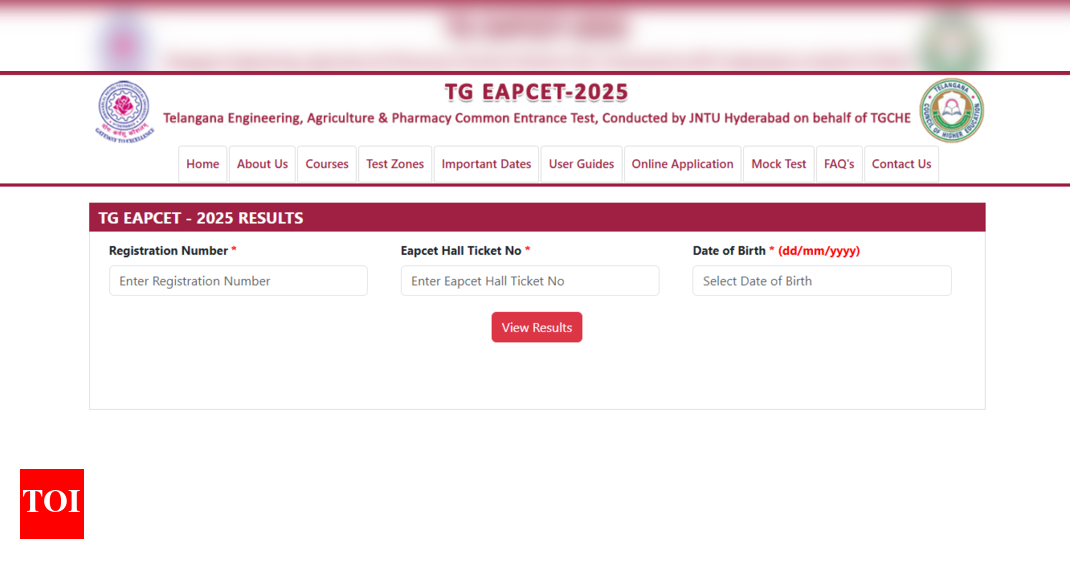 TS EAMCET Result 2025: TG EAPCET results 2025 declared: Direct link to download scorecards, toppers list here |