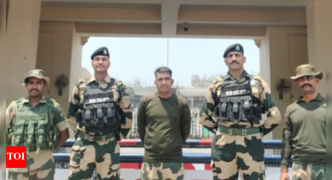 After weeks of stress, India and Pakistan exchange Pakistani ranger, BSF jawan at Attari-Wagah border | India News