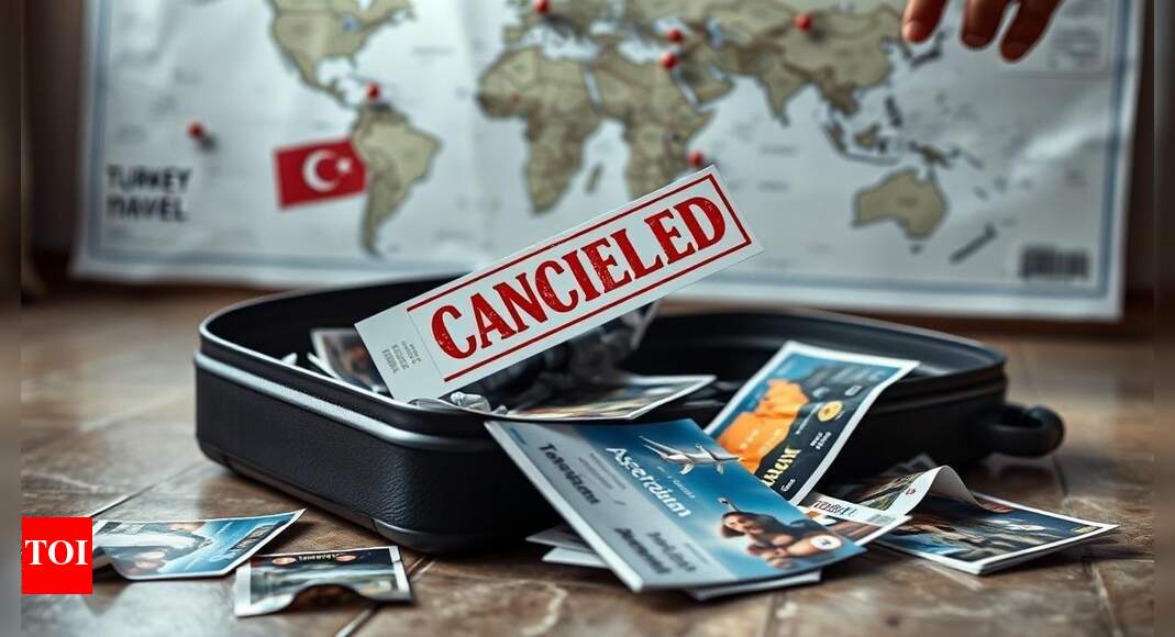 Indians ground Turkiye, Azerbaijan travel plans | India News