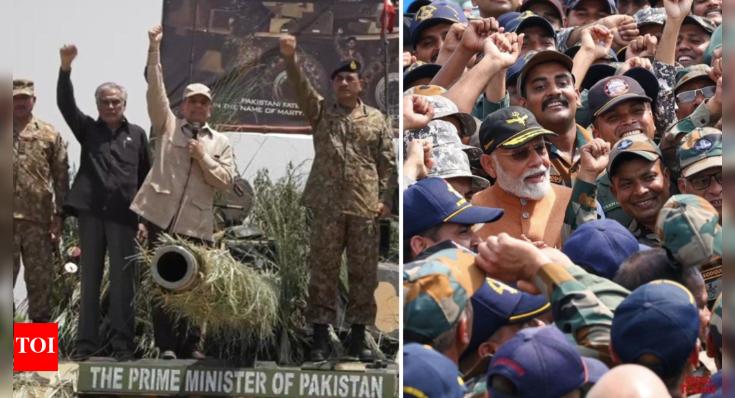 ‘Khet mein tank, jeet ka prank’: Pakistan's Shehbaz Sharif ridiculed for airbase visit after PM Modi’s Adampur tour, netizens call it ‘TikTok war PR stunt’ | India News