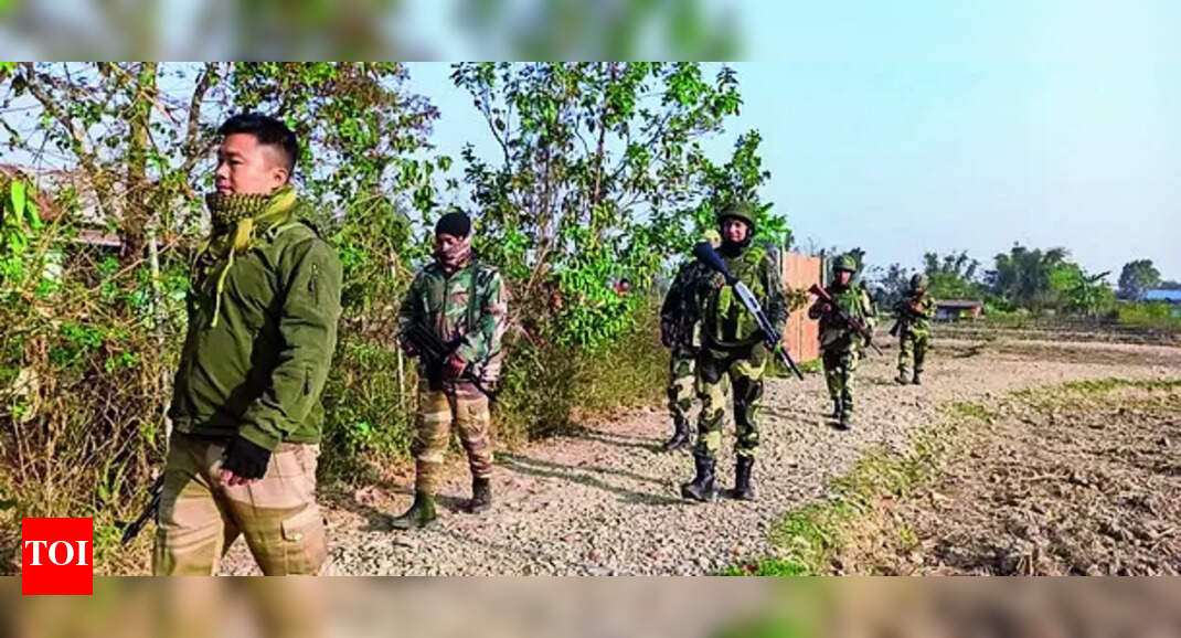 Forces gun down 10 militants in op at Myanmar border | India News