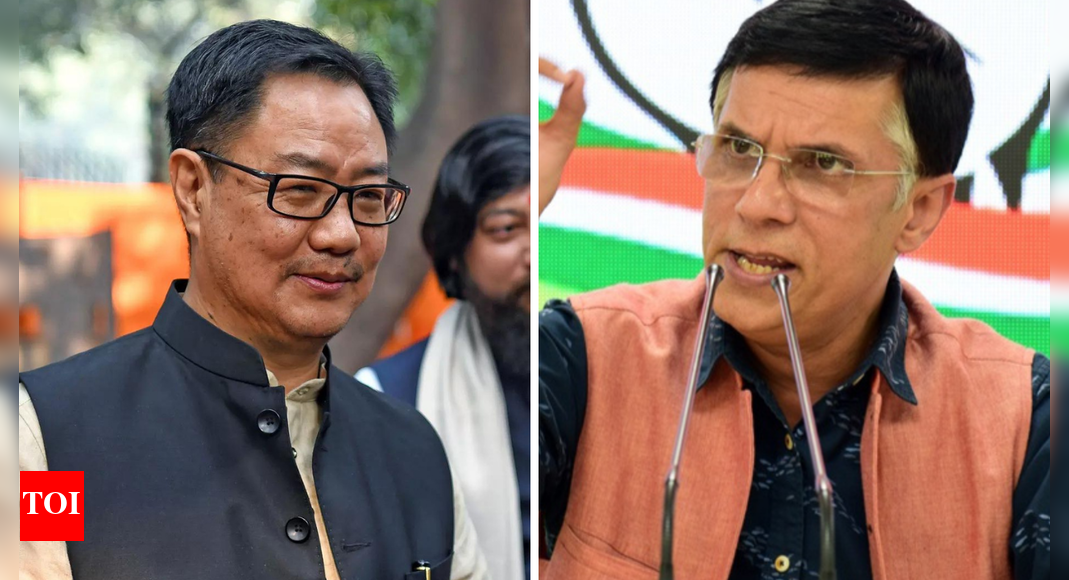 On Kiren Rijiju's cryptic poetic submit, Pawan Khera's 'message for boss' swipe