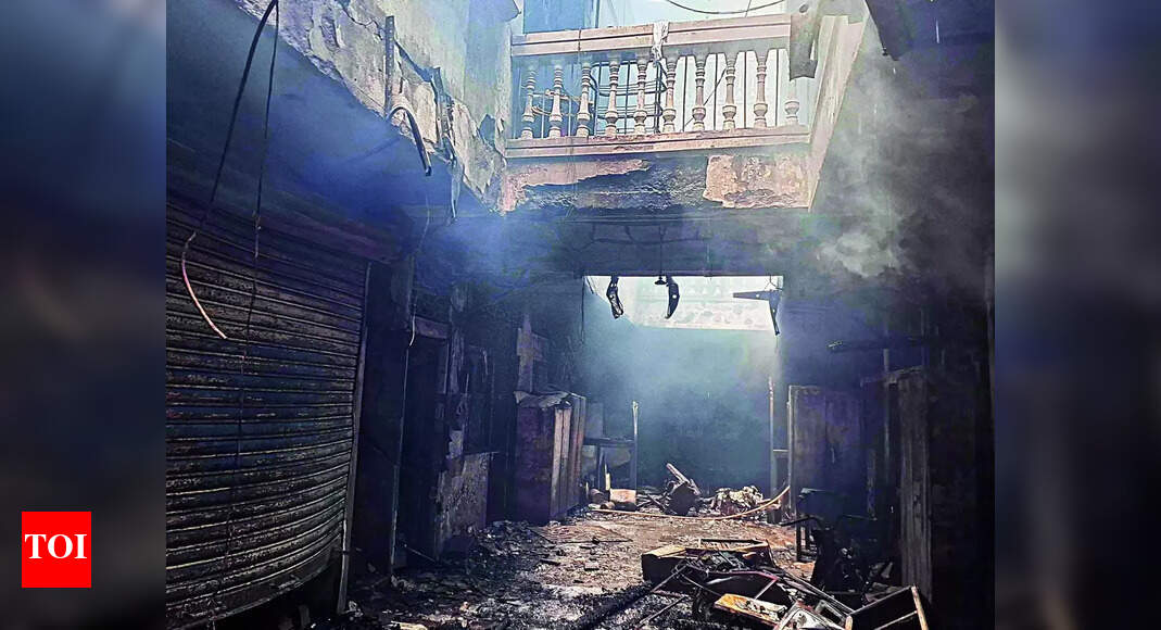 Cousins walked back into death trap to rescue loved ones from Hyderabad fire | India News