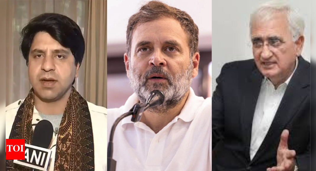 'Ridiculous Rahul': BJP slams Congress after Salman Khurshid's support for Article 370, Op Sindoor | India News