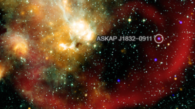 Rare space object blasts X-rays and radio waves every 44 minutes