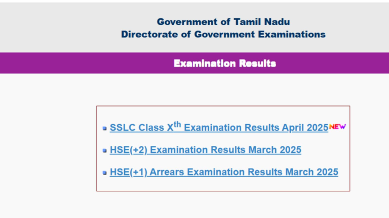 TN SSLC, HSE +1 result 2025: Class 11 result DECLARED, scorecard at tnresults.nic.in