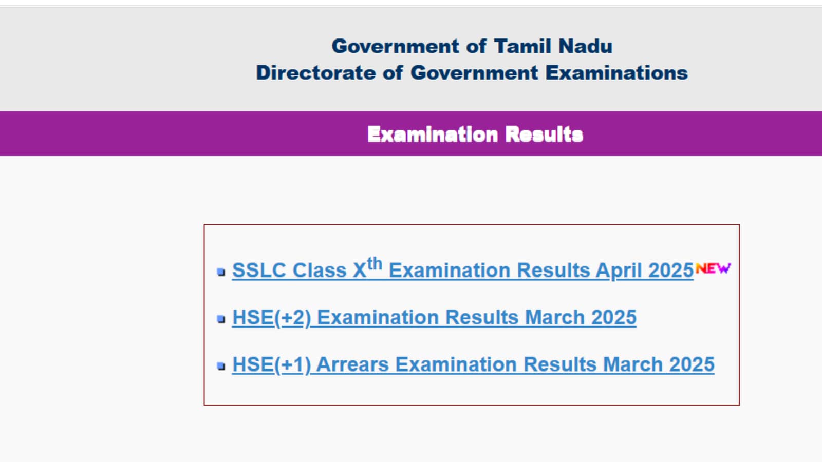 TN SSLC, HSE +1 result 2025: Class 11 result DECLARED, scorecard at tnresults.nic.in