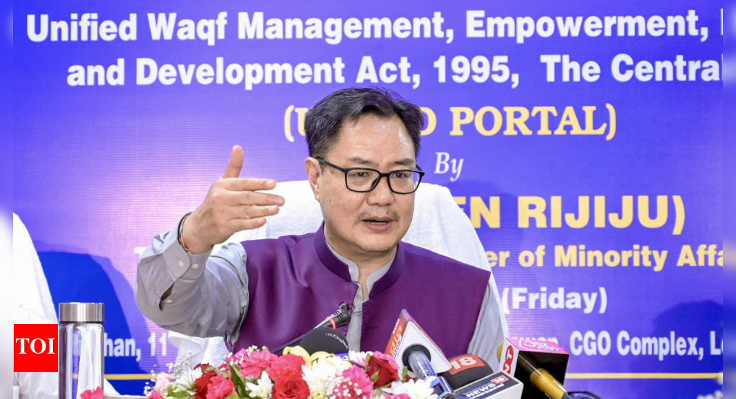 Government asks states to adhere to timelines after launch of Waqf portal | India News