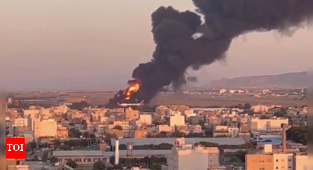 Iran under fireplace: Israel bombs Mashhad airport; calls it longest-range strike yet - video