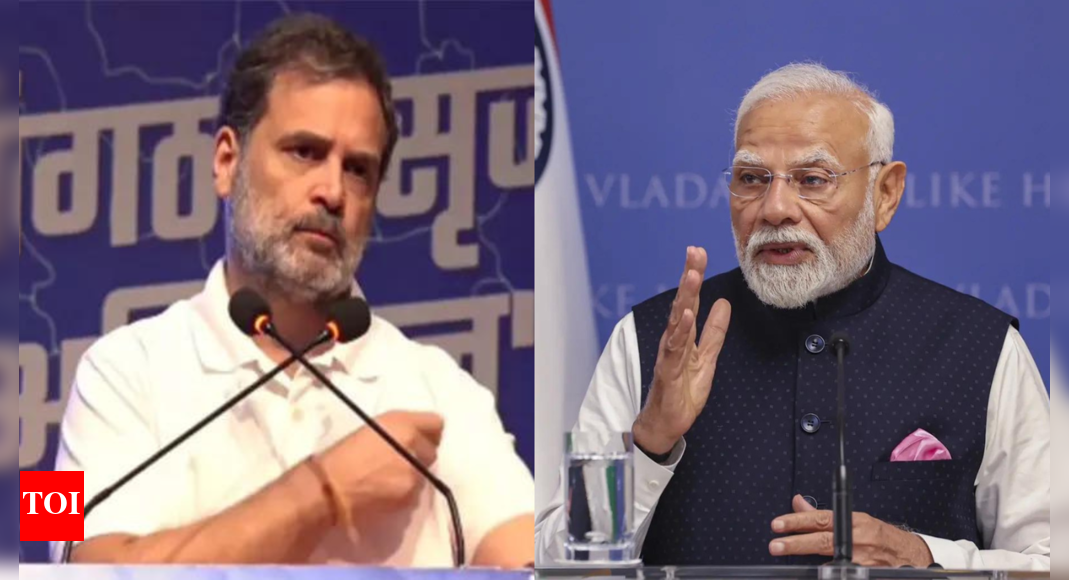 'May he be blessed with long life': PM Modi extends birthday wishes to Rahul Gandhi; Stalin says 'brother-in-ideals' | India News