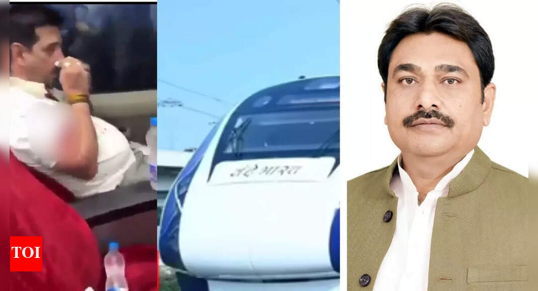 Vande Bharat train scuffle: BJP MLA Rajeev Singh files complaint over indecent behaviour; passenger alleges assault by his associates | Delhi News