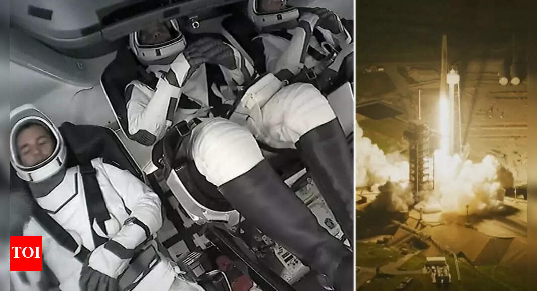 Axiom-4 lifts off efficiently: Shubhanshu Shukla sends message from area, says 'All of India part of this journey' - Watch | India News