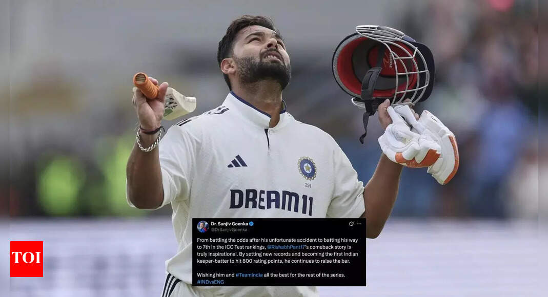 IND vs ENG: 'Continues to raise the bar', LSG owner Sanjiv Goenka issues lengthy praise for Rishabh Pant | Cricket News