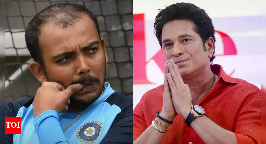 'Wapas track pe aaja': Prithvi Shaw recalls Sachin Tendulkar's advice | Cricket News