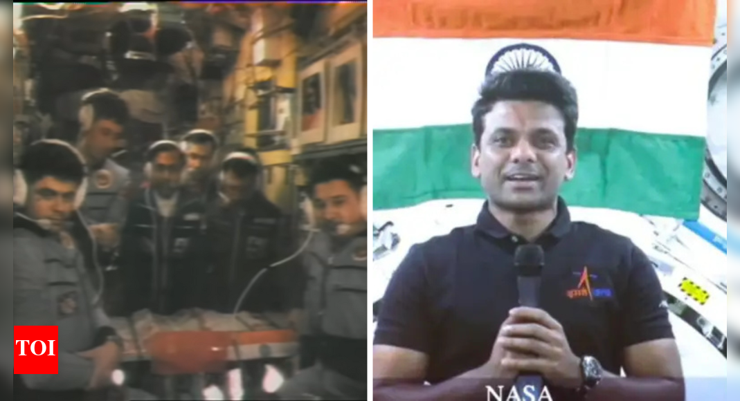 Nostalgia hits onerous: 41 years after Rakesh Sharma's 'saare jahan se acha', Shubhanshu Shukla calls India 'majestic' from space | India News
