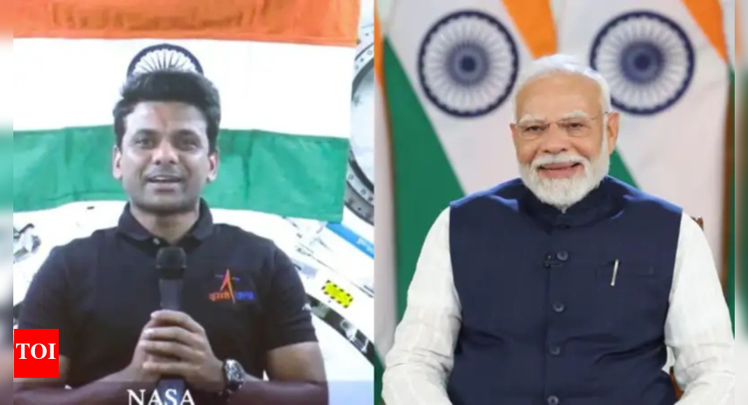 'India appears truly grand from house': Shubhanshu Shukla tells PM Modi | India News