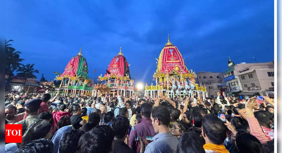 Jagannath Rath Yatra: 3 useless, several injured in stampede near Puri’s Gundicha Temple | Bhubaneswar News