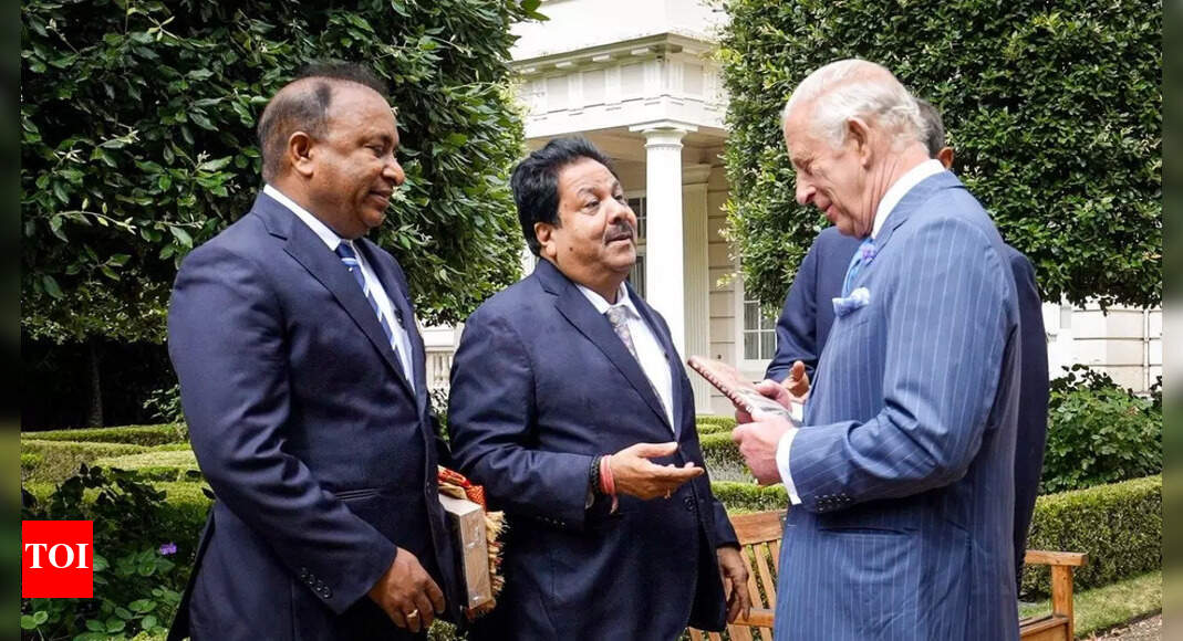 BCCI VP Rajeev Shukla presents King Charles III with book on partition; reveals conversation with the monarch | Cricket News