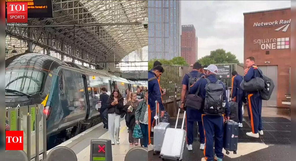 IND vs ENG: Team India arrives in Manchester via prepare, takes last moment U-turn and walks 300m in rain | Cricket News