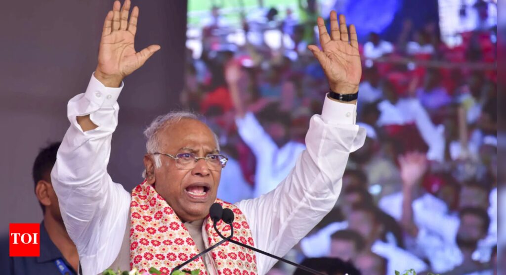 Only Dhankhar, PM Modi know real reason behind VP’s exit: Mallikarjun Kharge | India News