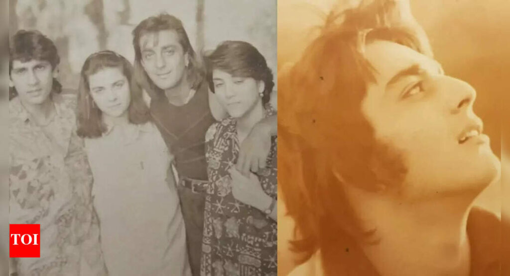 Priya Dutt shares old pics of brother Sanjay Dutt on his birthday, writes, “We fight, we laugh, and we cry together..” |