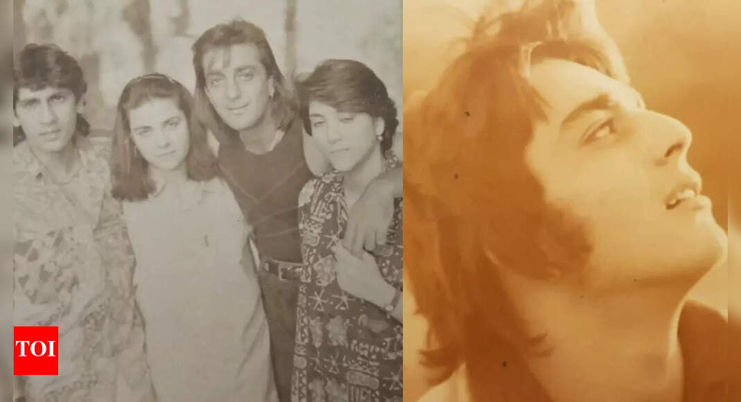 Priya Dutt shares old pics of brother Sanjay Dutt on his birthday, writes, “We fight, we laugh, and we cry together..” |