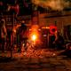 Gold superheated far beyond its melting point can stay solid