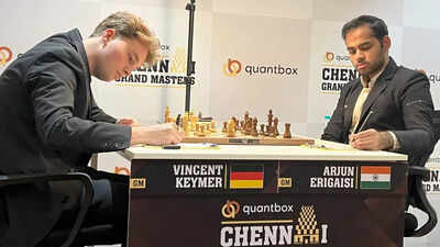 Chennai Grand Masters 2025: Germany No. 1 Vincent Keymer draws against Arjun Erigaisi, maintains unbeaten streak after Round 6 | Chess News
