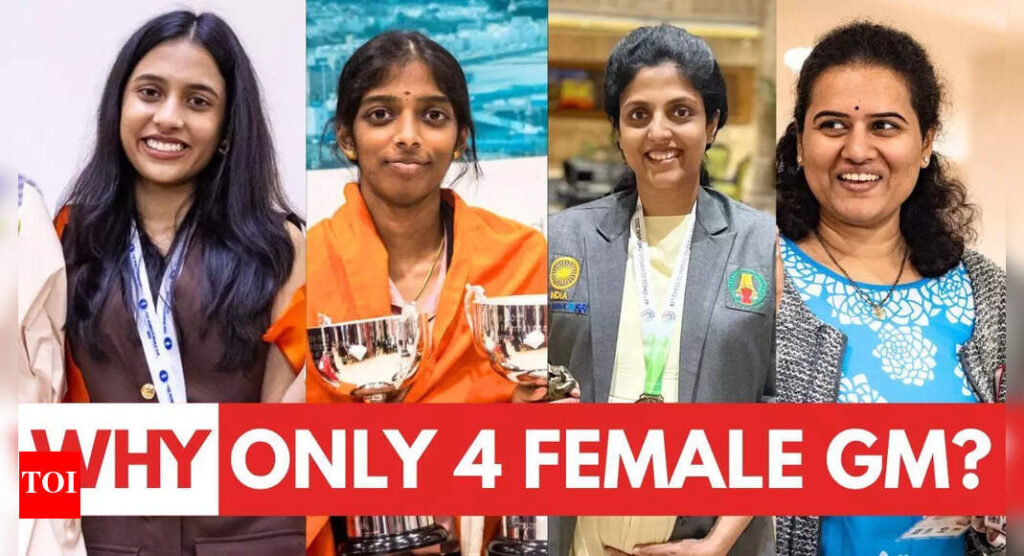 Chess | ‘No support in male-dominated society’: Divya Deshmukh becomes India’s 4th female GM, but why aren’t there extra? | Chess News