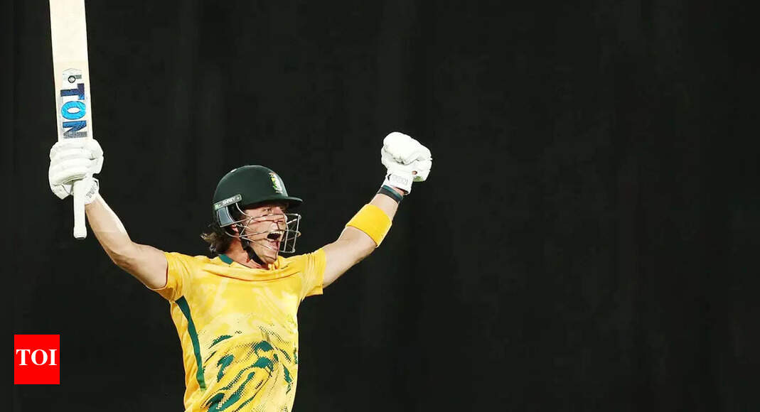 Record-breaker! Dewald Brevis shatters multiple T20I milestones in one match | Cricket News