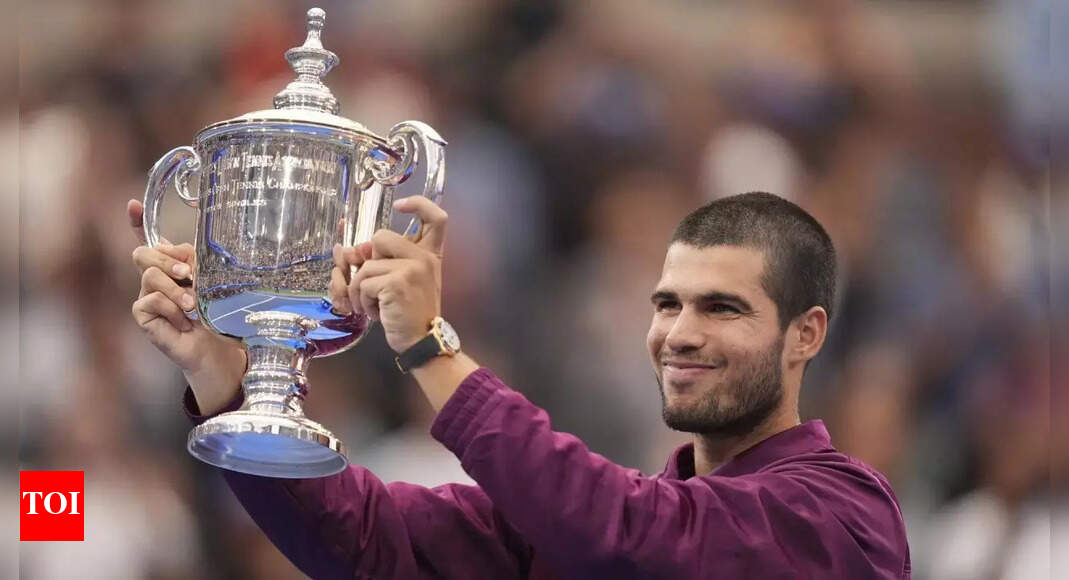 US Open: Carlos Alcaraz beats Jannik Sinner to win second title in New York; reclaims top ranking | Tennis News