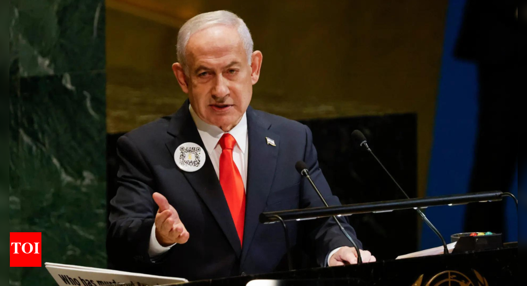 Netanyahu speaks at UN: Many delegations walk out- what Israel PM said