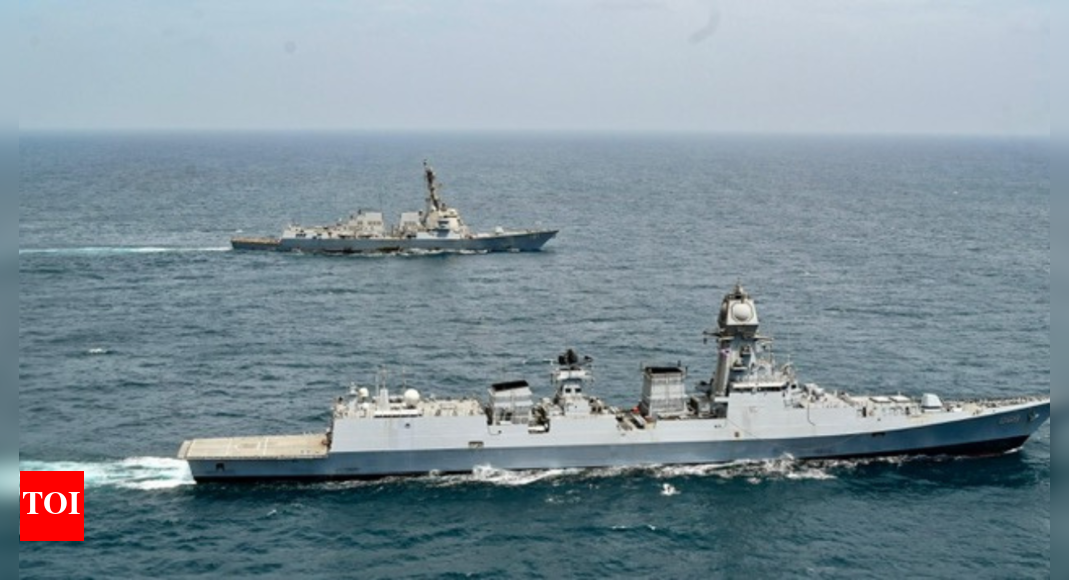 India, US conduct naval exercise in Arabian Sea | India News