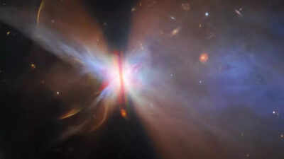 NASA and Hubble reveal IRAS 04302, the Butterfly Star: Understanding how new stars and planets develop | Watch video |